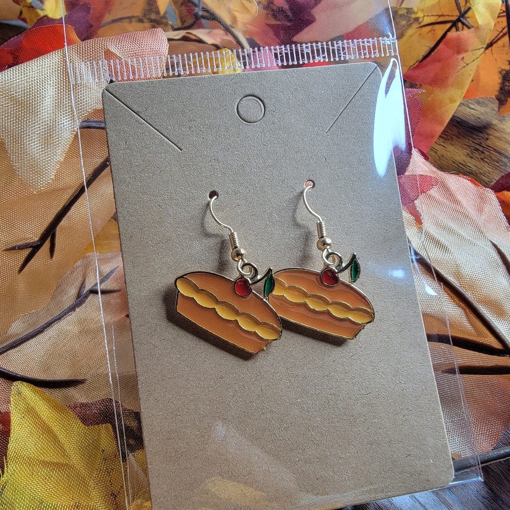 🍁8 Final!! Pie Earrings